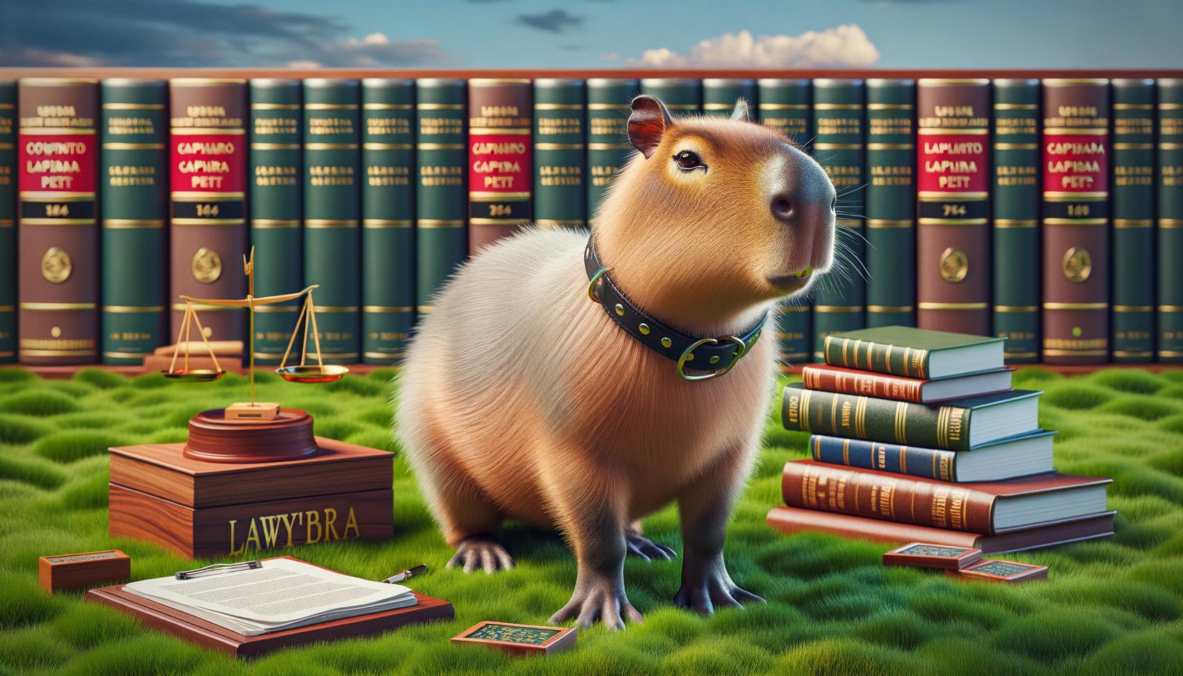 is het legaal om een capibara als huisdier te hebben
