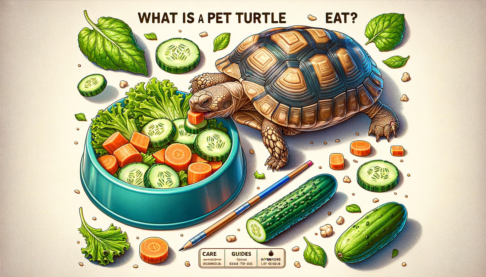 wat eet een schildpad huisdier