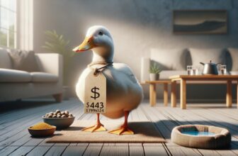 hoeveel kost een eend als huisdier