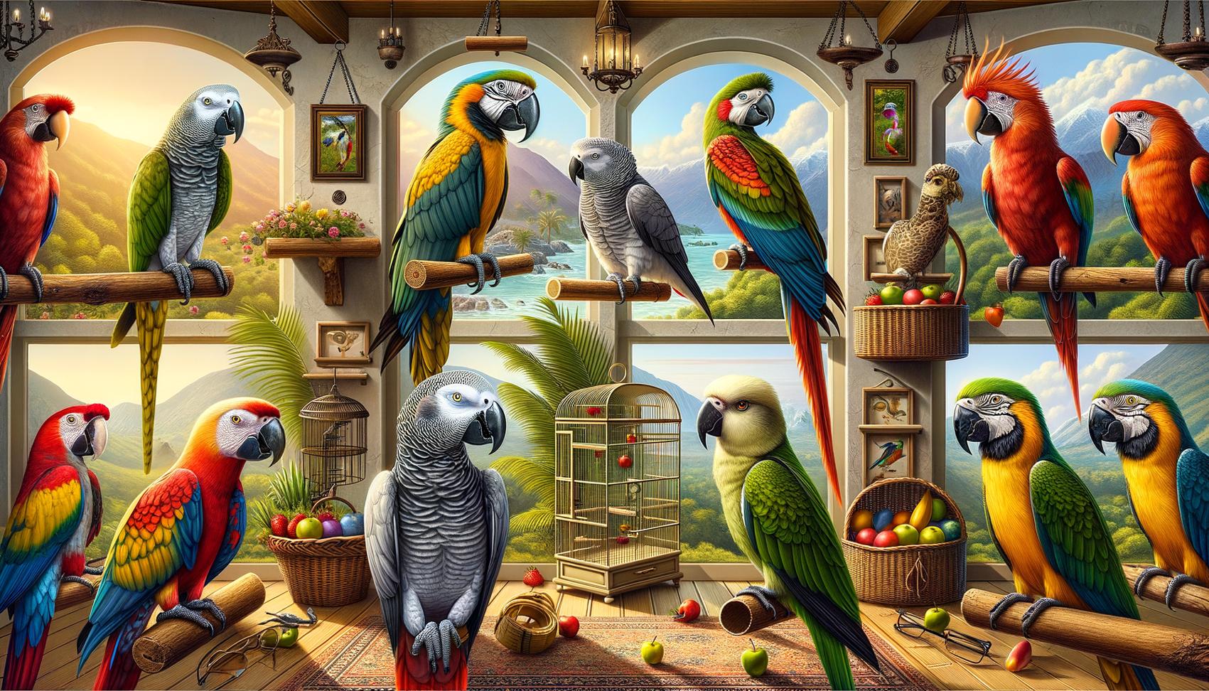 welke papegaai als huisdier